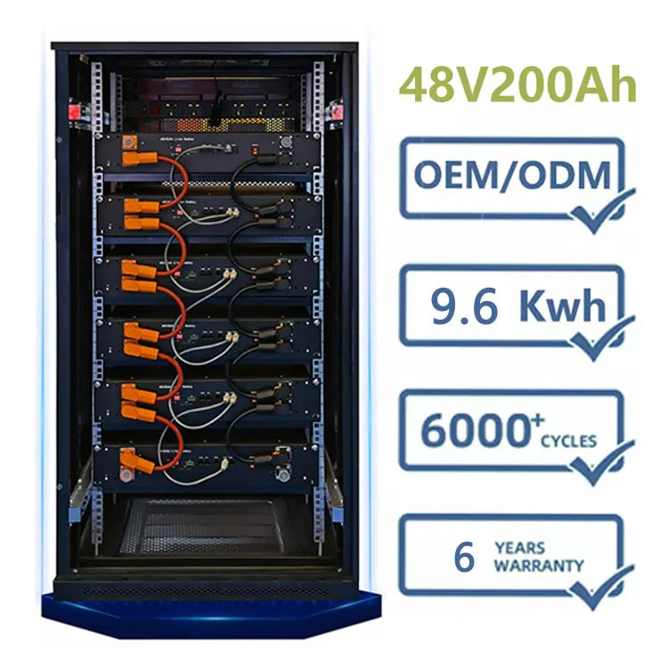 48V 200AH Rack Modelo Energia Biltegiratzeko Litio Bateria